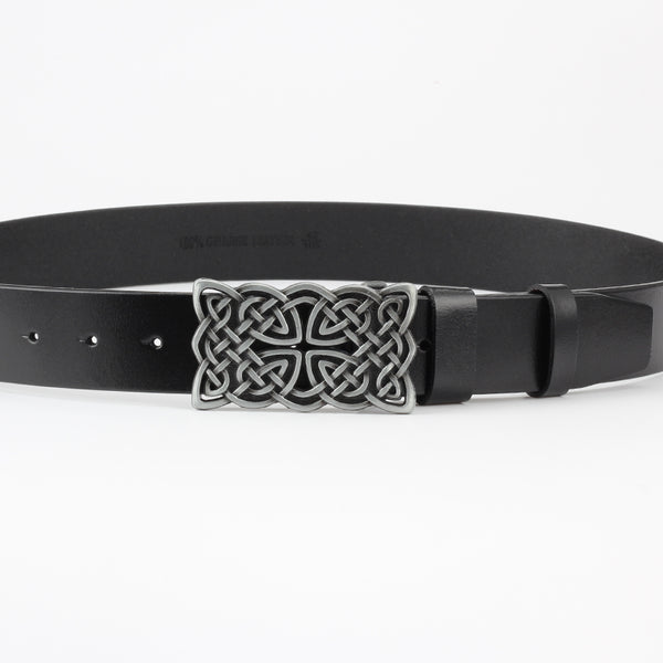 Cinturón Vintage de Cuero Genuino - Estilo Versátil para Jóvenes