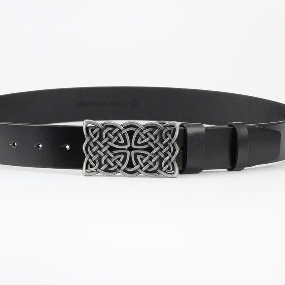 Cinturón Vintage de Cuero Genuino - Estilo Versátil para Jóvenes