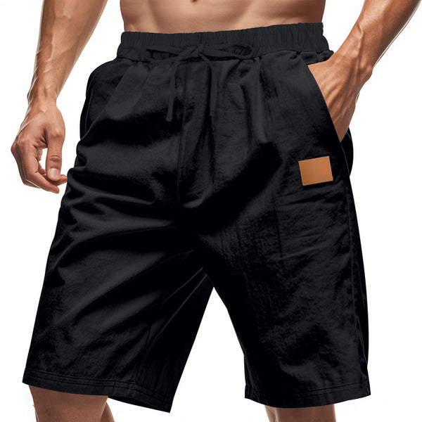 Camisa de Lino Transpirable para Hombre Talla Grande - Perfecta para Playa y Deportes