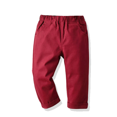 Pantalones Escolares de Algodón para Niños - Cómodos y Duraderos - Image 34