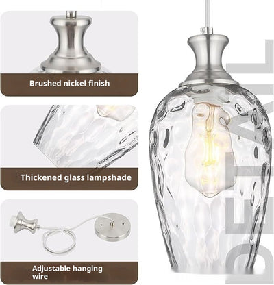 Lámpara Colgante de Cristal para Isla de Cocina - Diseño Moderno Restaurante - Image 11