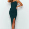 Vestido Tipo Sling Ajustado con Bolsa Integrada