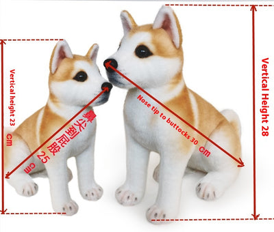 Peluche Perro Akita Realista - Juguete de Simulación Premium - Image 24