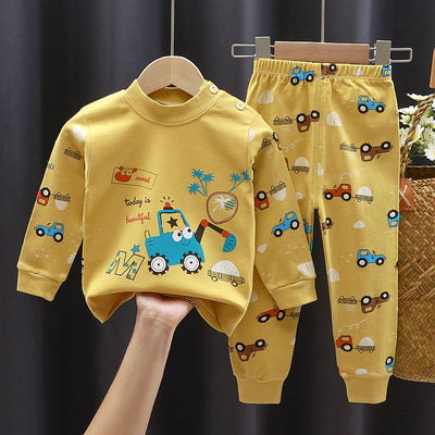 Conjunto de Ropa Interior Infantil Algodón Primavera Otoño - Image 16