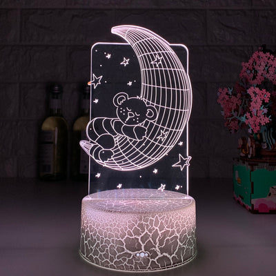 Lámpara LED 3D Táctil con Control Remoto - Image 13