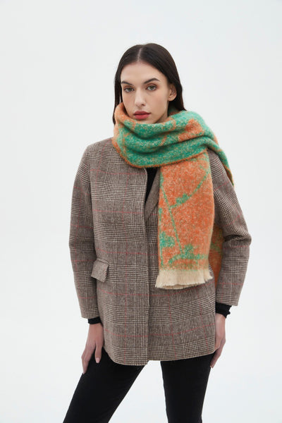 Chal Foulard Floral Jacquard para Mujer - Image 16