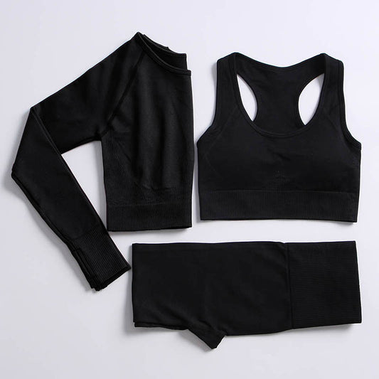 Conjunto de Yoga Seamless sin Costuras para Mujer
