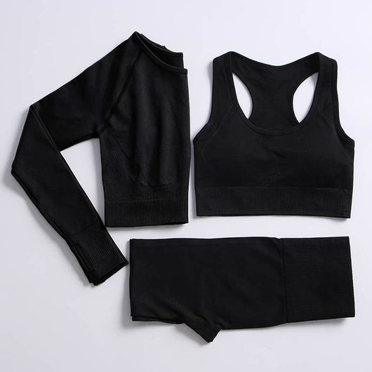 Conjunto de Yoga Seamless sin Costuras para Mujer