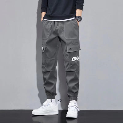 Pantalones Hip Hop Sueltos de Tendencia para Hombre - Primavera - Image 5