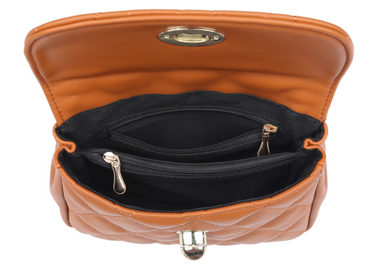 Bolso Crossbody Rombo con Cadena - Perfumero de Moda Compacto - Image 9
