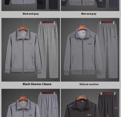 Conjunto Deportivo Holgado para Hombre Otoño Invierno - Sudadera Casual Cómoda - Image 17