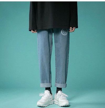 Pantalones Casuales de Mezclilla Clara para Hombre - Image 8