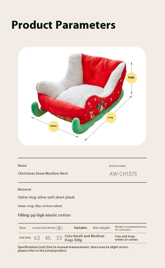 Nido Térmico para Gatos Navideño - Cama Cálida Invierno - Image 6