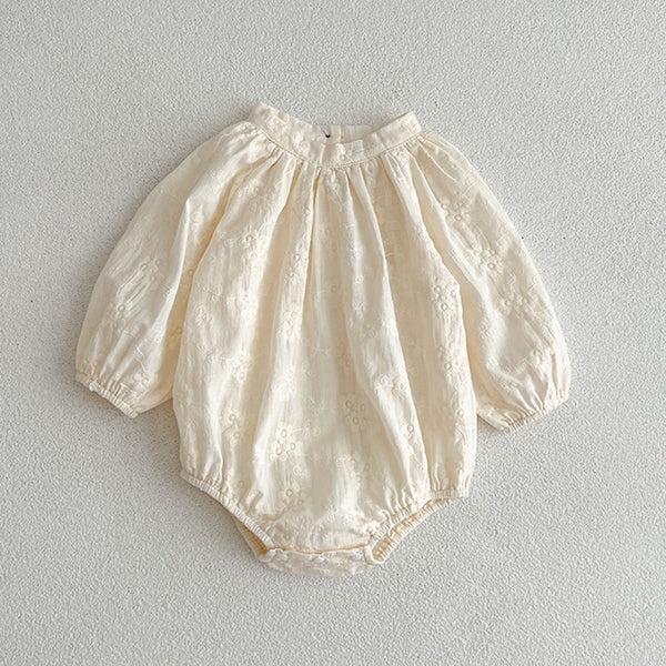 Enterizo Infantil con Bordados Delicados - Image 6