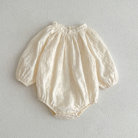 Enterizo Infantil con Bordados Delicados - Image 6