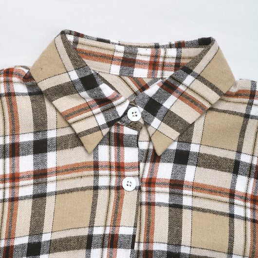Conjunto Dos Piezas: Falda Cuadros con Camisa Polo Casual - Image 13