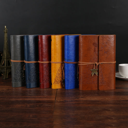 Libreta Portátil de Hojas Sueltas Estilo Retro con Papel Kraft - Image 14