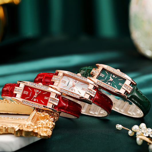 Reloj de Dama Elegante Estilo Británico con Correa de PU - Image 15