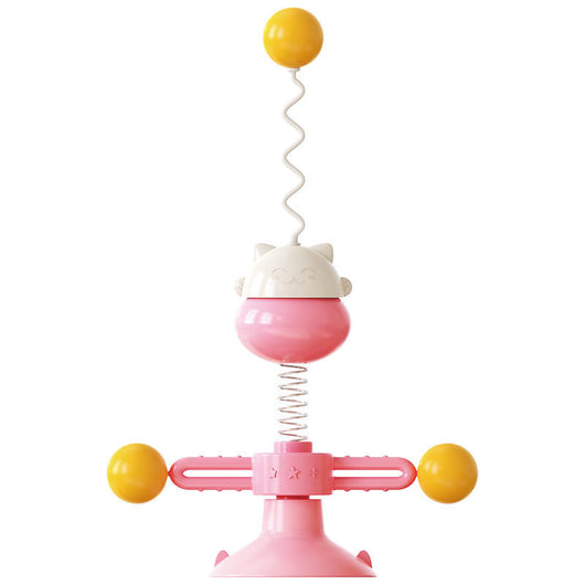 Juguete Interactivo para Gatos - Pelota Giratoria con Resorte - Image 12