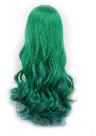 Peluca Rizada Multicolor Voluminosa para Cosplay - Image 18