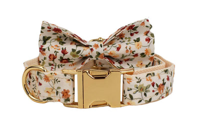 Conjunto de Collar Floral Blanco para Mascotas - Image 17