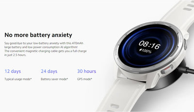 Reloj Inteligente GPS Dual Band con Podómetro y Monitoreo de Movimiento - Image 18