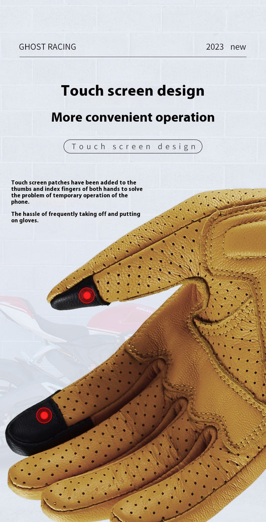 Guantes Motociclista Térmicos Transpirables - Protección y Comodidad - Image 9