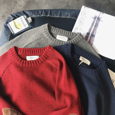 Suéter Cuello Redondo Slim Fit para Hombre - Image 18