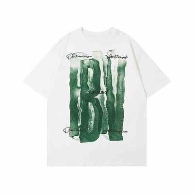 Camiseta de Algodón con Impresión 3D Visual - Manga Corta - Image 3