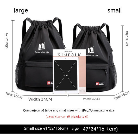 Mochila de Viaje Mujer Gran Capacidad Bolsa Deportiva Impermeable - Image 2