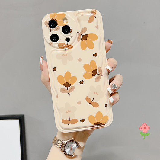 Funda para Celular Seda con Flores y Hojas Otoñales - Image 6
