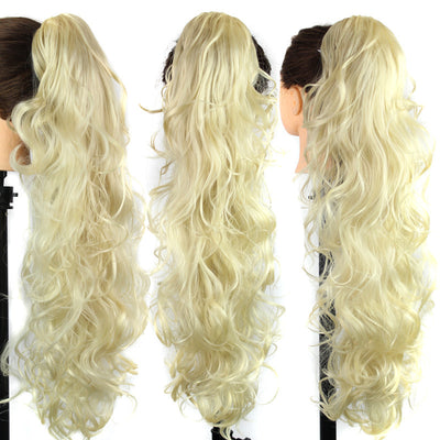 Extensión de Cabello Ondulado con Pinza - Coleta Postiza Fibra Sintética Premium - Image 18