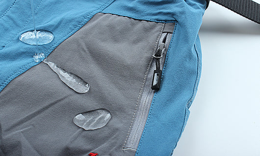 Pantalones de Senderismo Impermeables Slim Fit con Forro Polar para Hombre - Image 16