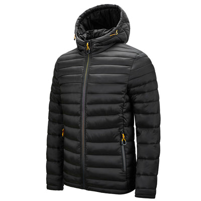 Abrigo Ligero con Capucha para Hombre - Image 15