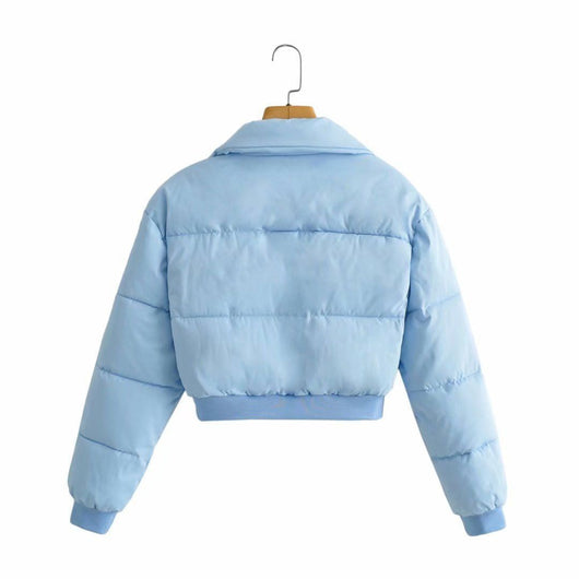 Chaqueta Suelta Cálida de Poliéster para Mujer - Image 39