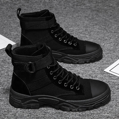 Botas Martin Altas Casuales para Hombre - Estilo Urbano Versátil - Image 7