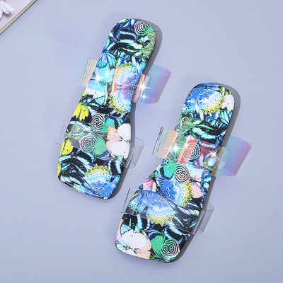 Sandalias Planas para Mujer con Diseño Serpentina y Flores - Image 22