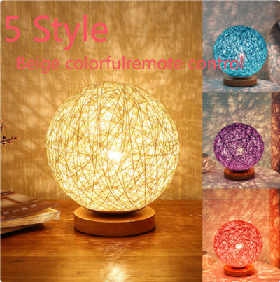 Lámpara LED Sepak Takraw Cielo Estrellado USB - Luz Nocturna Infantil de Mesita - Image 31