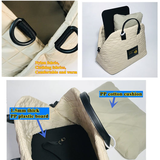 Mochila Transportadora Impermeable para Mascotas - Portátil y Versátil - Image 12