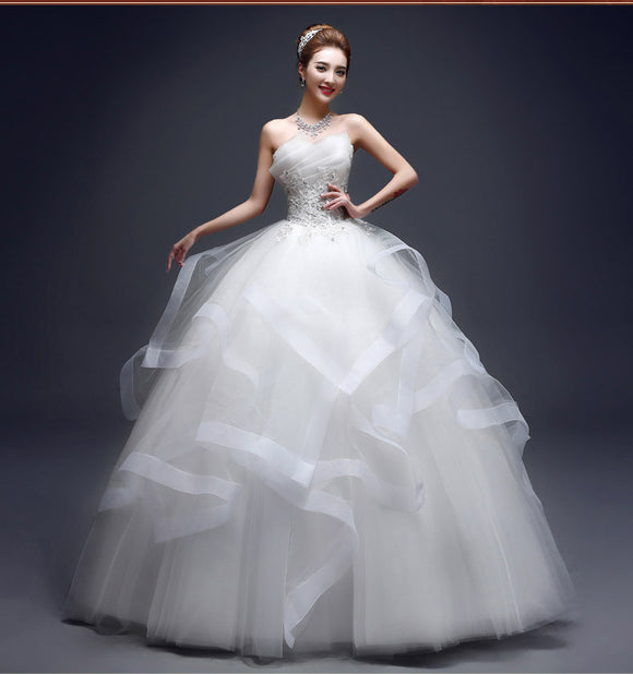 Vestidos de Novia con Hombro Descubierto - Ajuste Perfecto Garantizado