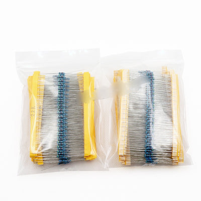 Pack de 600 Resistencias de Película Metálica 1-4W Código de Colores - 30 Valores - Image 7