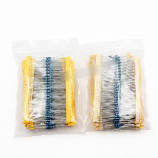 Pack de 600 Resistencias de Película Metálica 1-4W Código de Colores - 30 Valores - Image 7