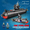 Submarino Nuclear Militar - Bloques de Construcción Educativos para Niños