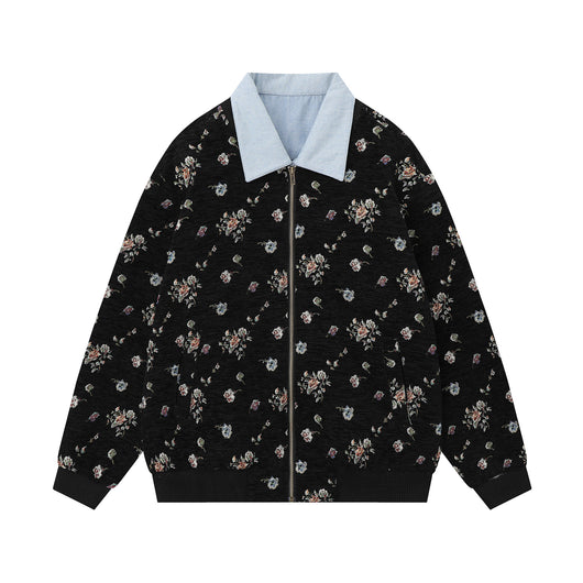 Chamarra Universitaria Unisex con Estampado 3D y Cuello Solapa - Estilo Casual Otoño - Image 14