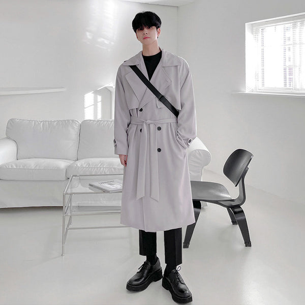 Abrigo Coreano Suelto Casual de Alto Nivel