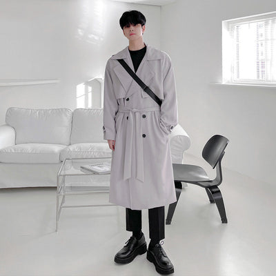 Abrigo Coreano Suelto Casual de Alto Nivel