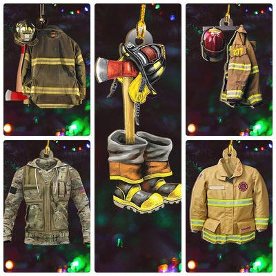 Adorno Navideño Árbol de Navidad en Madera con Diseño de Traje Ignífugo - Image 28