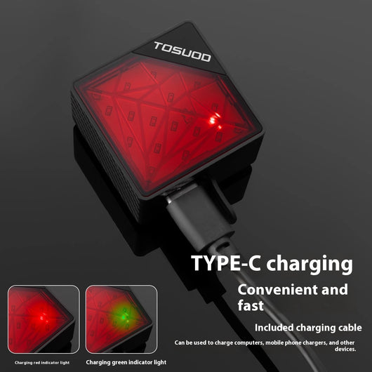 Luz Trasera Inteligente para Bicicleta de Montaña con Sensor de Frenado - Image 4