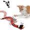 Serpiente Interactiva Inteligente para Gatos y Perros - Juguete RC con Sensor de Movimiento