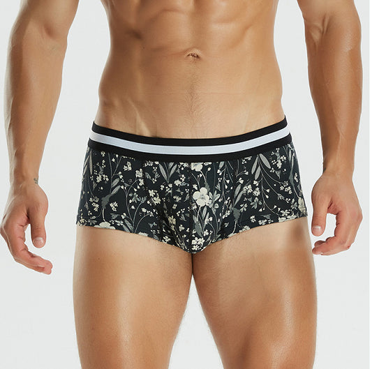 Calzoncillos Boxer de Algodón Coloreado con Diseño Convexo Talle Bajo - Image 3